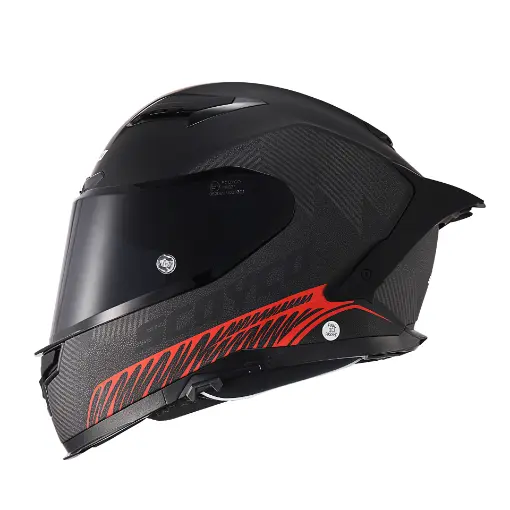 Scoyco FF-871 Freedom Full Face Motosiklet Kaskı - Güneş Vizörlü ABS resmi