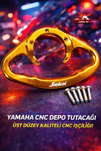 JIEKAI DP299 Yamaha Depo Tutamağı Gold– Artçı Yolcu Güvenlik Tutamağı resmi