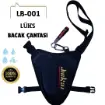 JIEKAI LB-001 Motorcu Bacak Çantası – Karbon Kumaş, Gold Nakışlı resmi