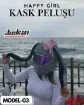 JIEKAI Model-03 Kask Peluşu – Tek Ebat resmi