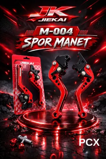 JIEKAI M-004 PCX Kırmızı Spor Manet resmi